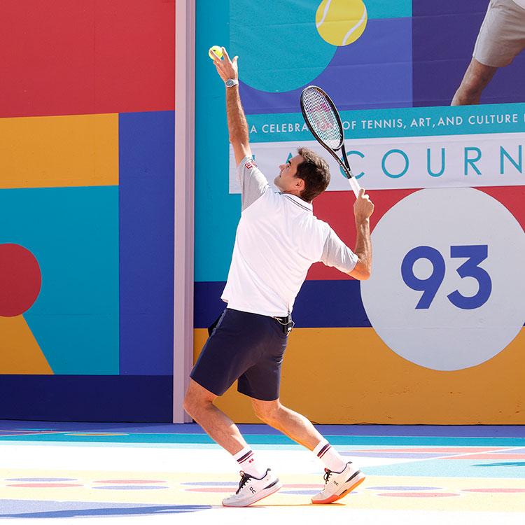 Around the World with Roger Federer