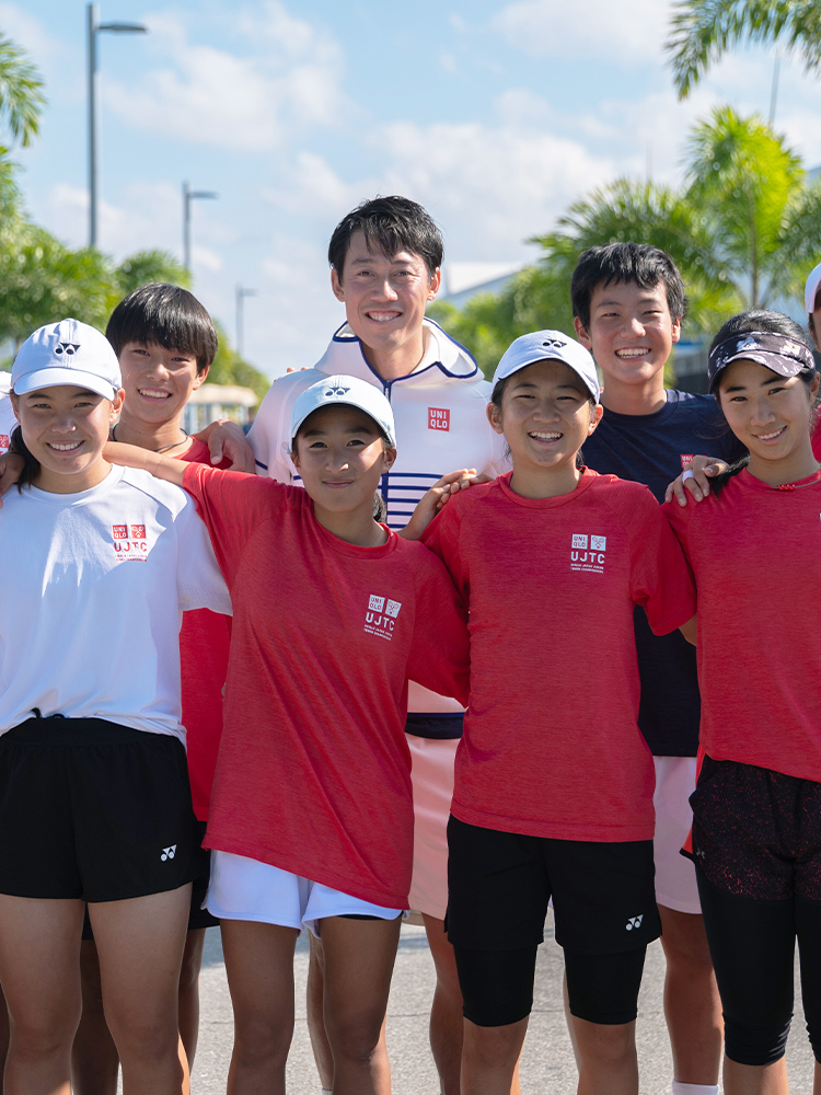 UNIQLO Next Generation Development Program with Kei Nishikori