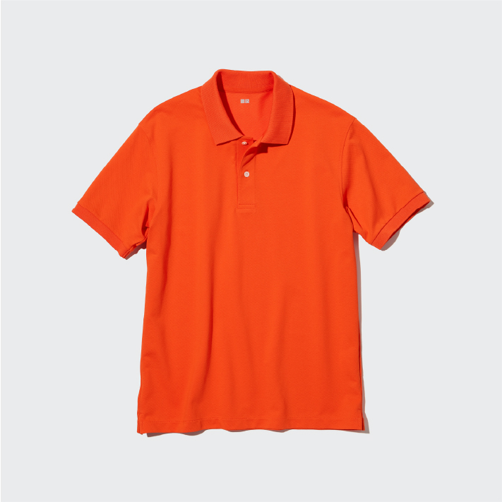 MEN Dry Pique Short-Sleeve Polo Shirt