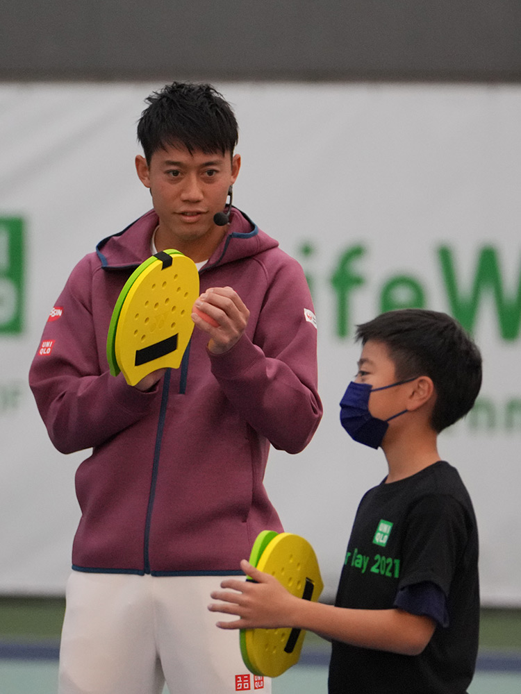 LifeWear Day 2021 -テニスとサステナビリティ- with 錦織圭
