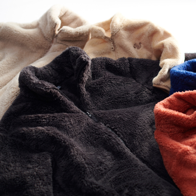 ファーリーフリースフルジップジャケット