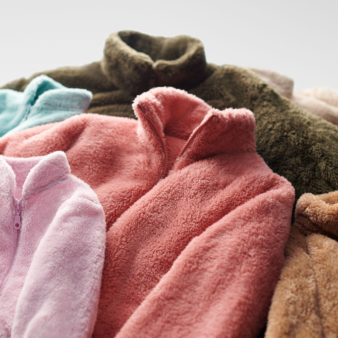 ファーリーフリースフルジップジャケット