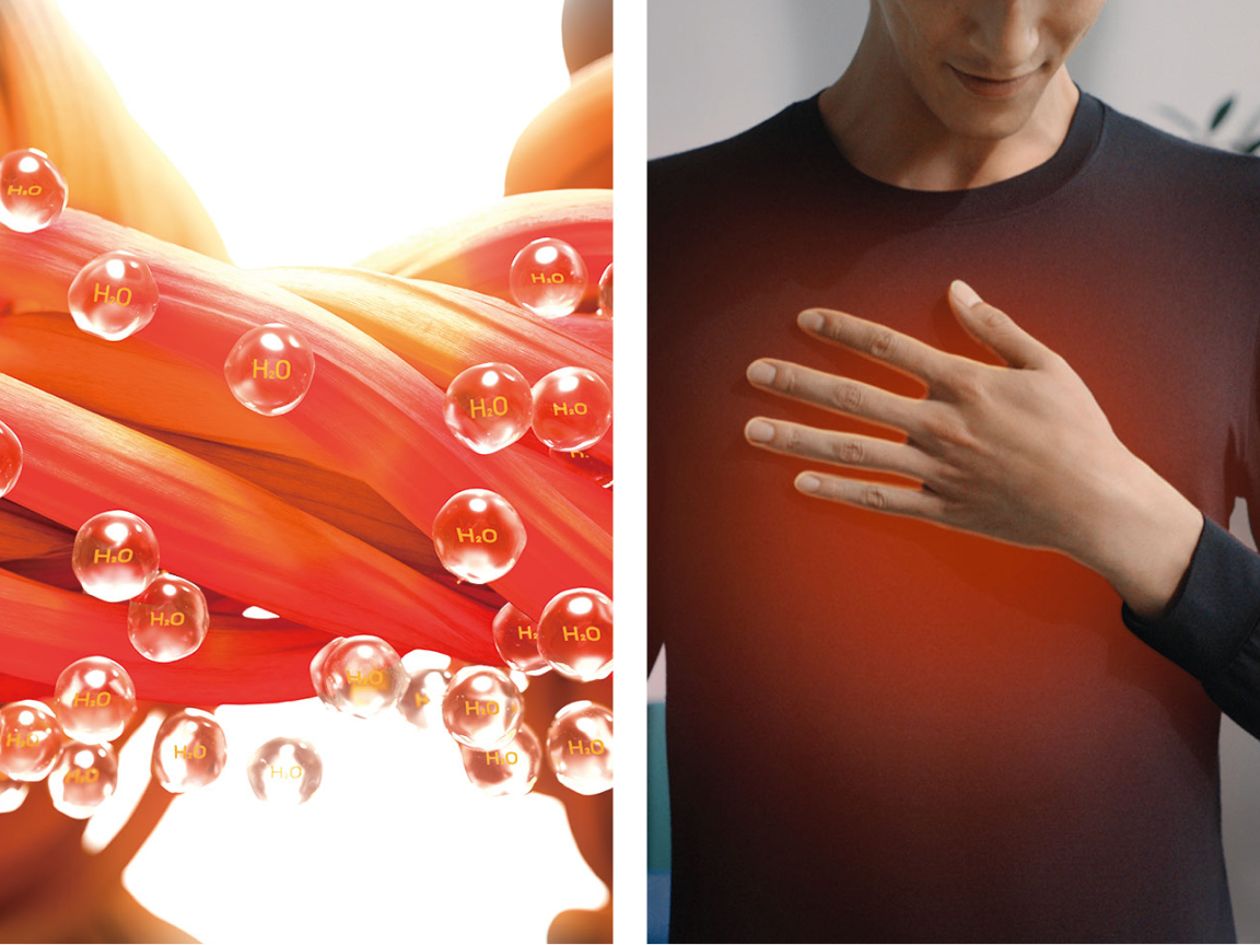 ヒートテッククルーネックT