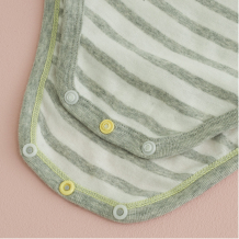 ボディスーツ（ボーダー・長袖）