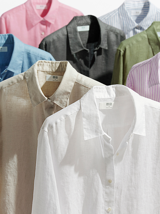 選択肢グッと充実、 リネンシャツ群。