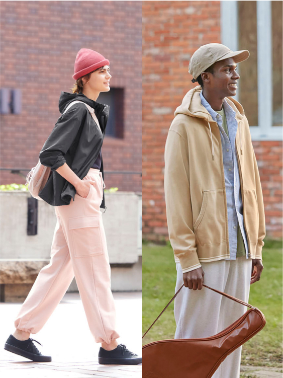 人気のスウェットに 新デザイン仲間入り。