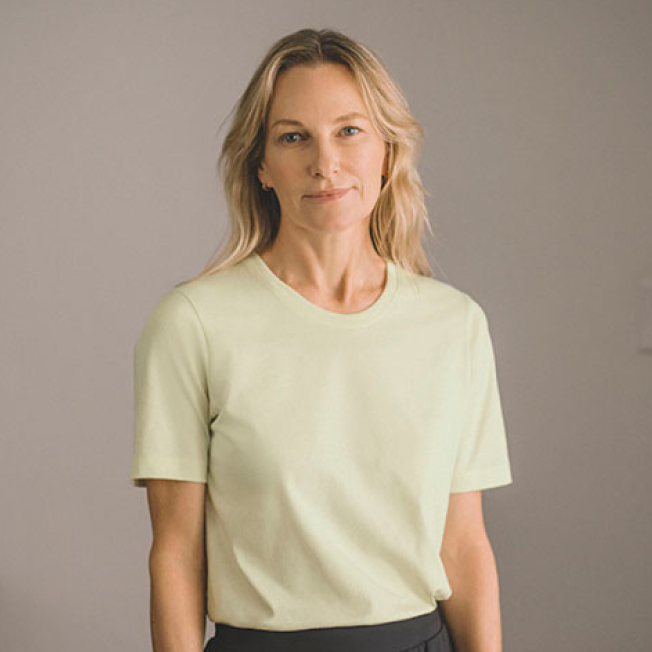 スーピマコットンクルーネックTシャツ