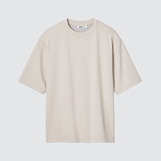 エアリズムコットンオーバーサイズTシャツ