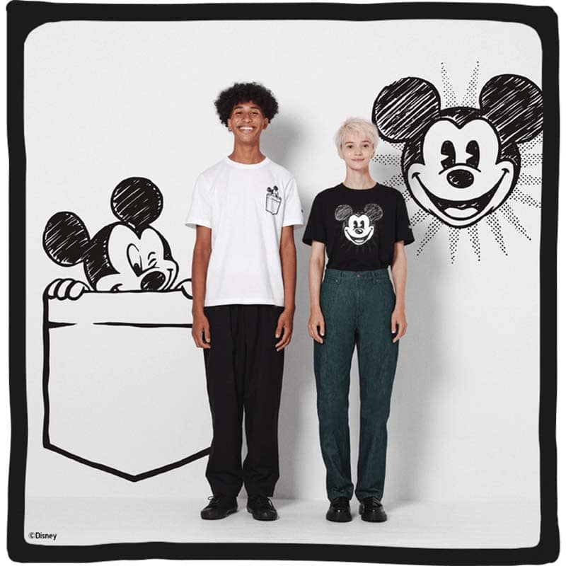 Monochrome Mickey Mouse Art by Joshua Vides