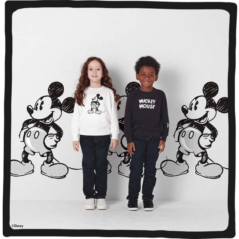 Monochrome Mickey Mouse Art by Joshua Vides