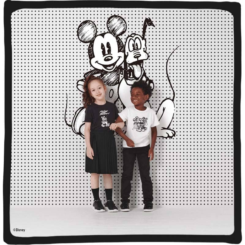 Monochrome Mickey Mouse Art by Joshua Vides