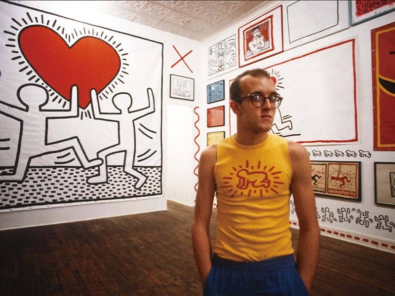 Keith Haring 1st Exhibition