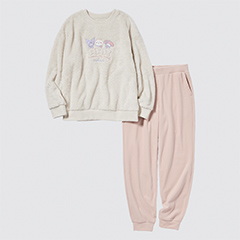 ちいかわ × サンリオキャラクターズ:スペースツアー フリースセット(長袖)