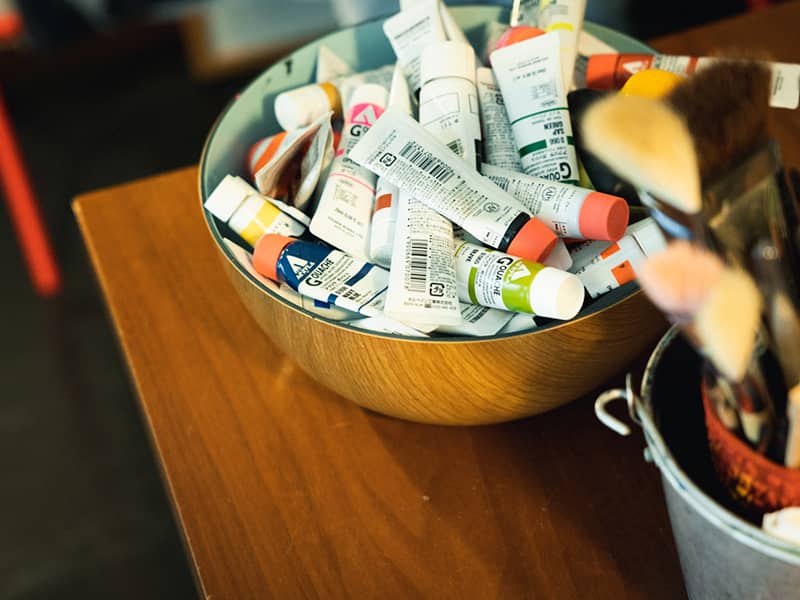 acrylic paints