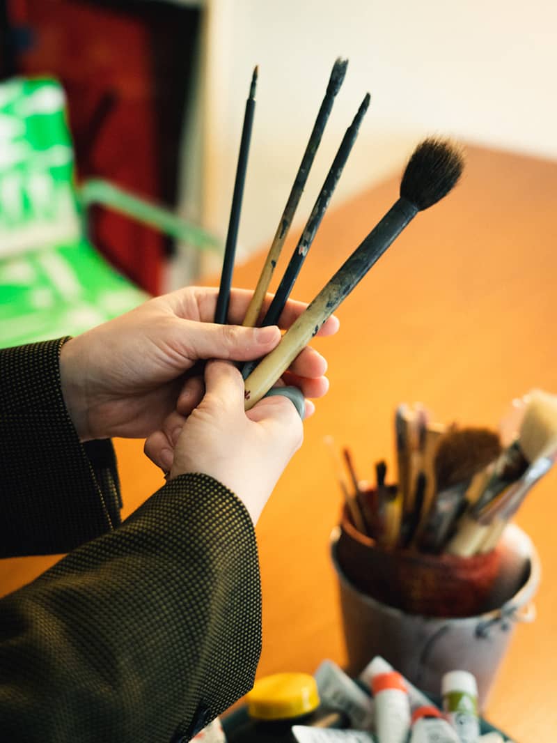 paint brushes
