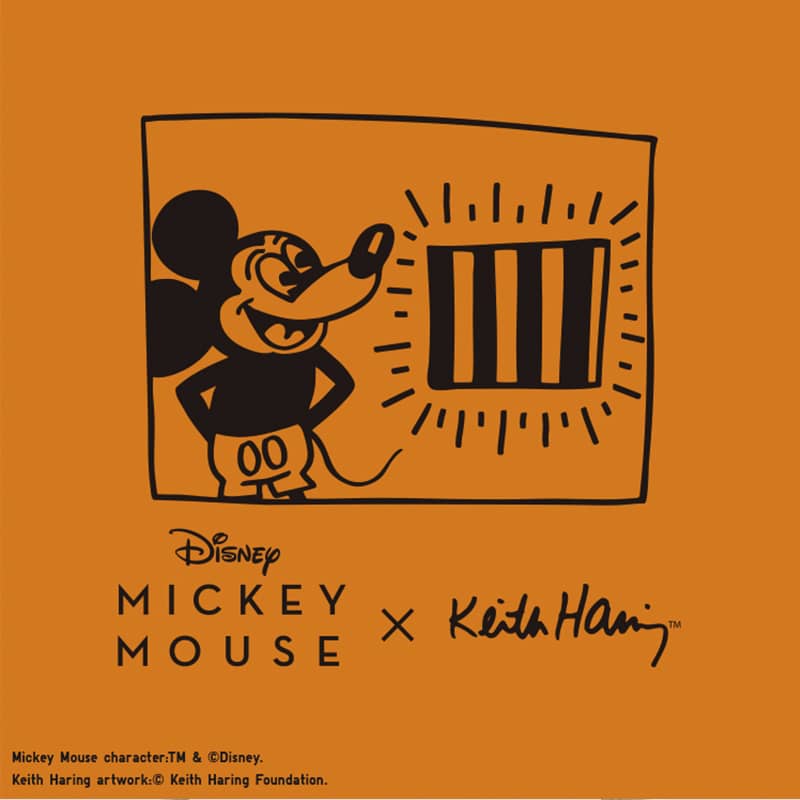 Mickey Mouse × Keith Haring