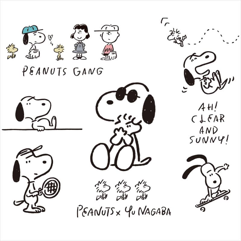 Peanuts × Yu Nagaba