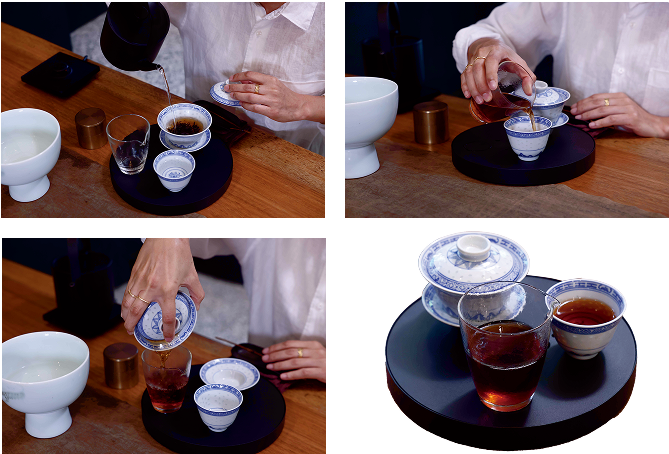 Steps of Brewing Tea