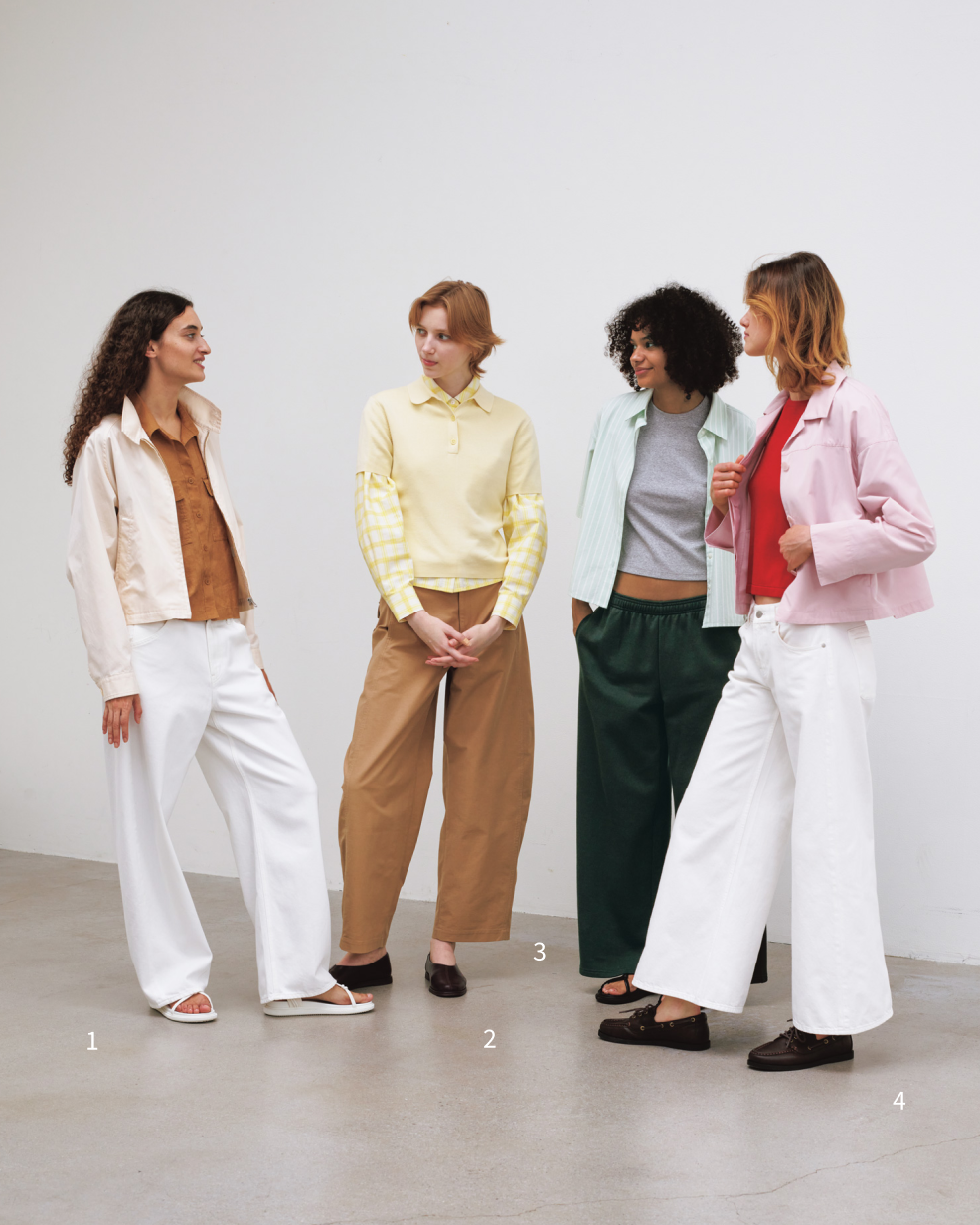 ユニクロ | LifeWear magazine | New Colors,New Silhouettes