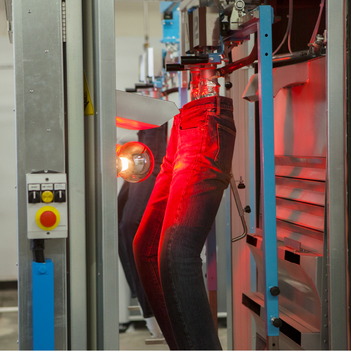 手作業からレーザー加工への変更