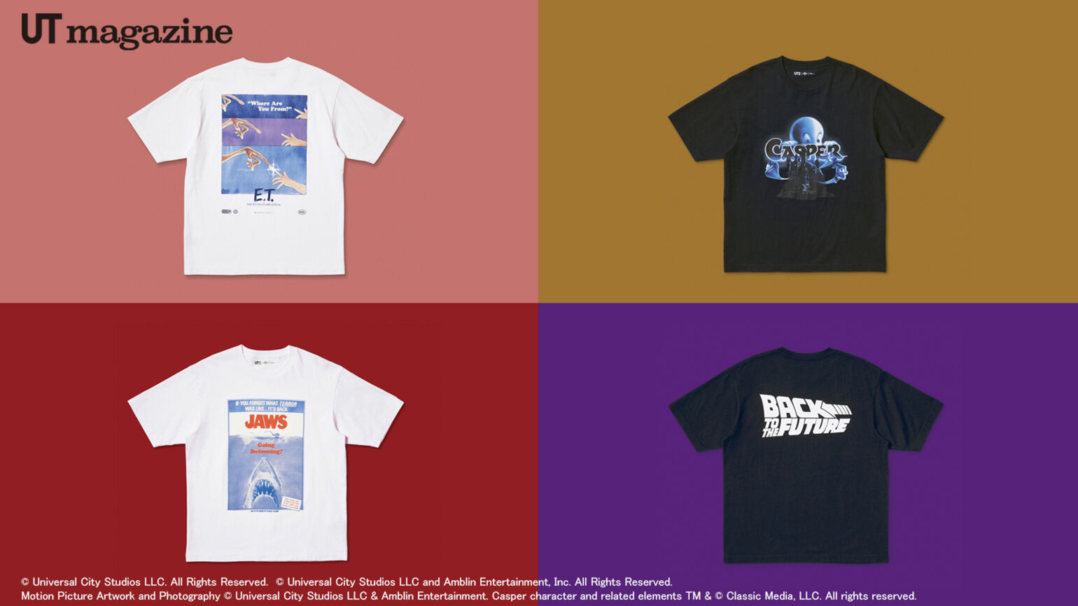 名作映画がTシャツに